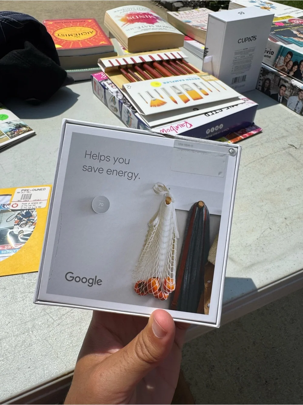 BRAND NEW google Nest Thermostat - White with Silver Accents